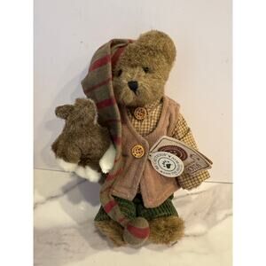 Boyds Bear Kirby Elfbeary Plush TJ's Best Dressed Collection 8" 1/2" - 2002